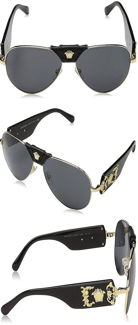 Versace Mens Sunglasses (VE2150) Metal .